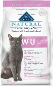Blue Buffalo Natural Veterinary Diet Weight Management + Urinary Care for Cats