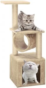 Paws & Pals 20-Inch Kitten & Large Cat Tree