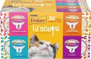Purina Friskies Cat Food Complement Lil' Soups Lil