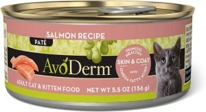 Avoderm Natural Salmon Formula Canned Wet Cat Food