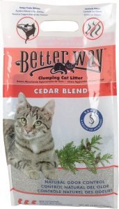 Better Way Cedar Formula Clumping Bentonite Cat Litter 
