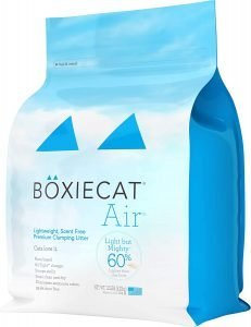 Boxiecat Air Lightweight, Scent Free, Premium Clumping Cat Litter