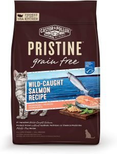 Castor & Pollux Pristine Grain Free Dry Cat Food Wild Caught or Free Range Recipe