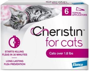 Cheristin for Cats Topical Flea Prevention Best Flea Control for Cats 2021