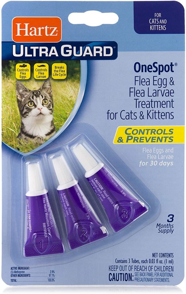 Best Flea Control for Cats 2021 Reviews - Kitten Passion