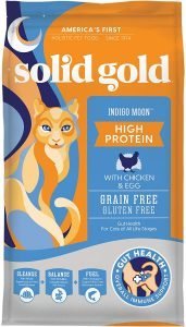 Solid Gold - Indigo Moon - High Protein & Grain-Free - Holistic Dry Cat Food